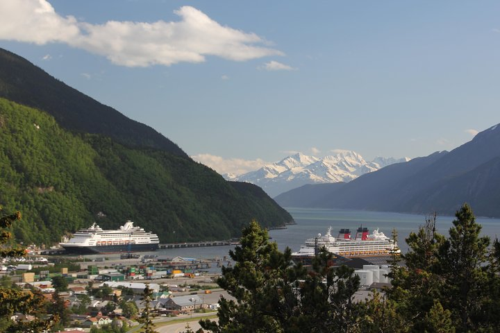 Skagway City from overlook